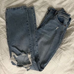 Abercrombie & Fitch 90s Straight Ultra High Rise